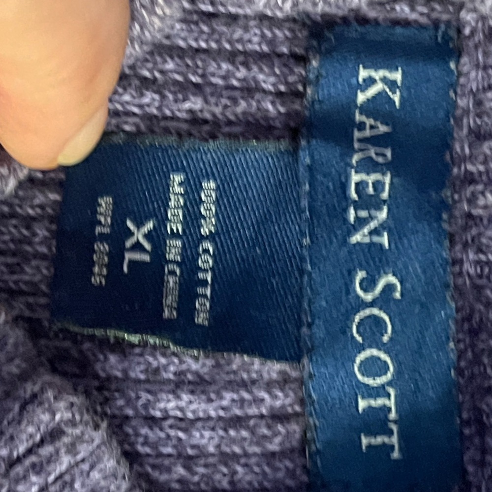 sweater Karen Scott - Picture 2 of 2